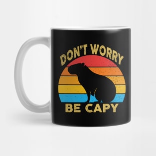 Capybara Don't Worry Mug